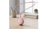 USB Rechargeable Foldable Neck Fan 3-Speed Hanging Neck Fan Lightweight Small for Travel