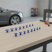 18 Pieces Dent Puller Tabs Reusable Puller Tab Plastic for DIYers