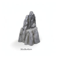 Decorative Rock Sculpture Irregular Faux Mineral Faceted Tabletop Decoration for Tea Room