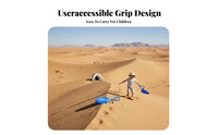 Thickened Design throughout the year Sled Wear-Resistant Lightweight Toboggan sturdyDuty Sliding Board Pull Strap for Children, Families, Parents, Grassy Hills, Sand Dunes, frozen precipitationy Slopes, cold-weather enjoyment