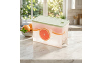 Dribble-Drip-Preventing-Drip-Preventing Fridge Water Dispenser with Spigot Frosted Refrigerator Drink Dispenser Leakproof Fridge Water Jug with Spout Leak-Proof for Families, Hosts, Kitchen, Parties
