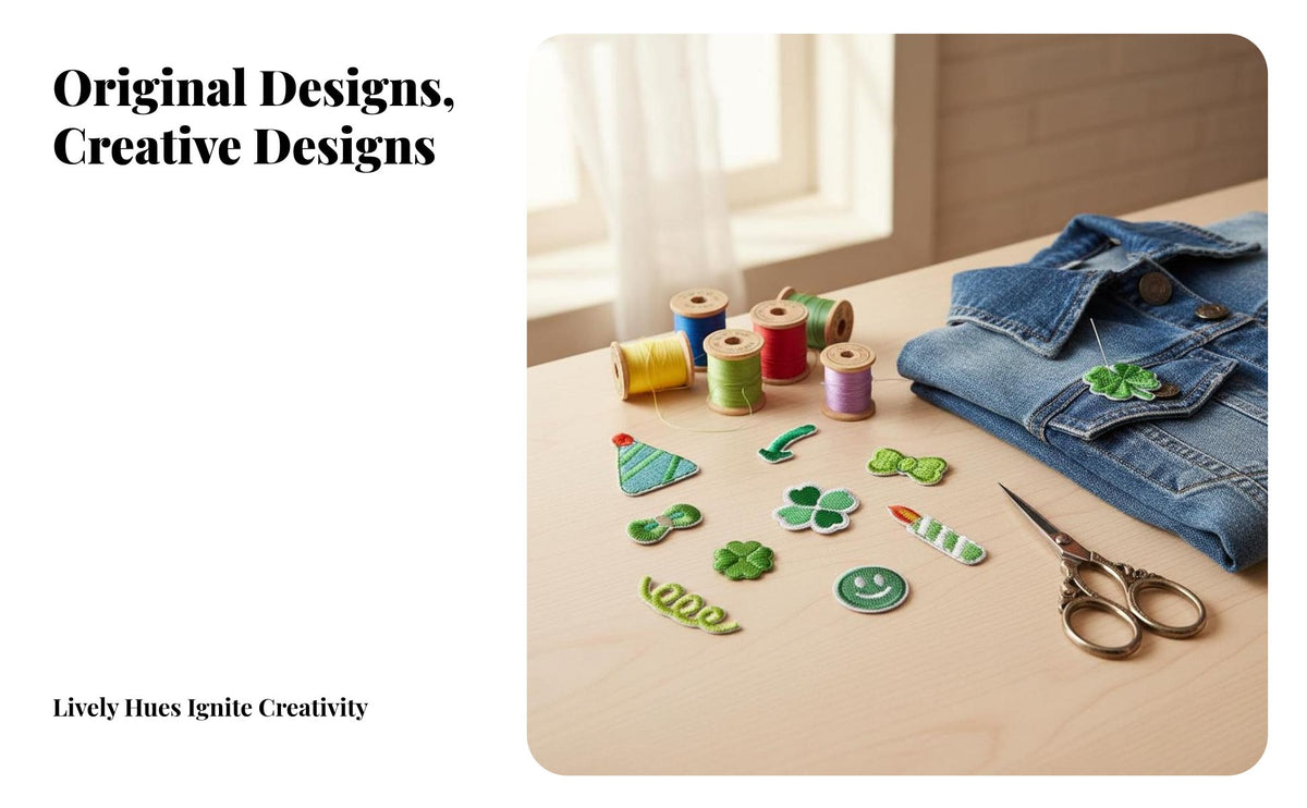Embroidered Embroidery Easy to Apply Decorative Clothing Embroidery Assorted Designs Sew on Applique for Kids, Teens, Personalizing Apparel