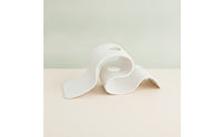 3D-Printed Flower Holder with Open Channel Curved Sculptural Flower Holder Minimalist Decor Matte for Decorators