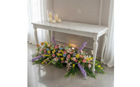 Artificial Floral Arrangement Realistic Look Artificial Flower Arrangement Authentic Petals Fake Flower Bouquet for Brides, Wedding, Party