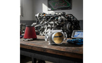 T6061 Aluminum 70mm Throttle Body Increase Airflow CNC Intake Throttle More Horsepower Automotive Component for Car Enthusiasts, Racers