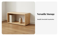 Multi-Functional Wood Cube Shelf Modern Minimalism Wooden Cube Organizer Easy Setup Unrestricted Combination Cabinet Anti-Toppling for Students, Homeowners, Renters, Living Room, Bedroom, Studio, Playroom