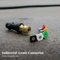 Karcher to 1/4 Inch Quick Connect Adapter Heavy Duty Karcher K Series Adapter Brass Pressure Washer Quick Release Connector