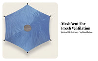 Lightweight Trampoline Shade Cover Wrinkled Surface Trampoline Sun Shade Sturdy