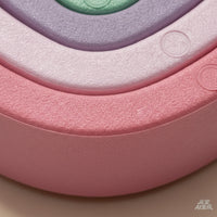 Heart Stepping Stone Stackable Foam Stepping Stone Sturdy for Classroom, Kids