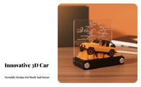 Unique Gift 3D Art Memo Pad Multi-Functional Tear-Away Paper Model Notepad Dust-Proof for Students, Professionals, Workspace, Home