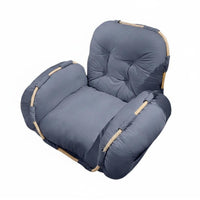 Thick Cushioning Adjustable spinerest Lounger Multi-Functional Adjustable Floor Lounger Ergonomic Design floor cushion Chair Fullfull-full-frame Support for Students, Young Adults, video game enthusiasts, Bay casement, Living Room, Apartment, Home Office