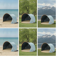 Beach Tent with Stakes Portable Protection for Families
