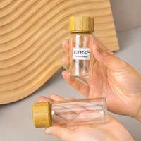Mini Glass Spice Jar, Airtight, 30ml, Spice Bottle, For Camping, Outdoor, Seasoning Container