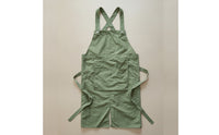 Lightweight Crossed-Back Apron Adjustable Apron with Pocket Split Hem Workwear Soft for Baristas