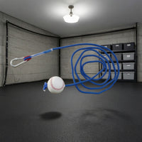 Solo Baseball Training Rope Convenient Tethered Baseball Coach Compact Rope Batting Coach Lightweight for Backyard