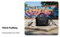 600D Oxford Cloth Cajon Bag Portable Padded Cajon Backpack Long-Lasting Material for Travel, Gigging, Storage