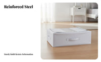 Underbed Fabric Drawer Large Capacity Underbed Storage Bag Foldable Design