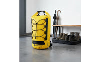 Waterproof Backpack Dry Bag PVC Insulated Backpack Dry Bag Elastic Cord Gear Carrier for Rafting, Stream Trekking