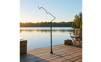 Camping Lamp Stand Space Saving Telescopic Lantern Stand Easy to Install Extending Lamp Pole