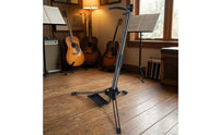 Electric Wind Instrument Stand Portable Wind Instrument Stand Conveniently to Carry for Instrumentalists, Music Studio, Stage, Rehearsal