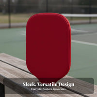 Pickleball Paddle Cover Fastener Closure Pickleball Racket Protector Neoprene Paddle Sleeve Shock-Resistant Sports Accessory