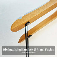 Solid Wood Swimsuit Hanger Non-Slip Wooden Swimwear Hanger Seamless Design for Clothing Shop Owners, Hotel, Showroom, Boutique