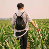 Back-Mounted Backpack Fertilizer Applicator Agricultural Fertilizer Applicator with Backpack Wearable Farm Tool Portable for Cornfields