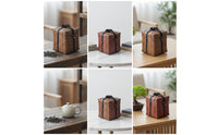 Bamboo Storage Box with Lid Handcrafted Storage Box with Lid Vintage Woven Basket for Collectors