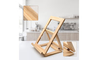 Wooden Desktop Easel Lightweight Small Tabletop Easel Space Saving Display Stand for Artists, Cafe Owners