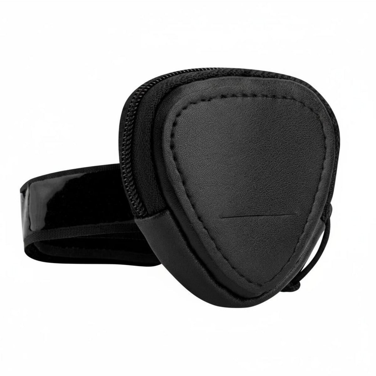 Large Capacity Guitar Pick Holder Bag Zipper Closure Zippered Pick Case Quick Reach Slot for Guitarists, Live Performance, Stage Use, Gigs