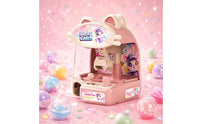 Cat Claw Machine Pink-Toned Small Grabber Machine Hand-Eye Coordination Prize Dispenser Game