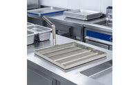 Deep Fryer Filter Screen with Detachable Handle Commercial Grade Deep Fryer Filter Screen with Handles Rectangular for Restaurants