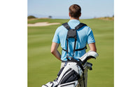Golf Bag Shoulder Strap with Padding Padded Golf Bag Harness Double Shoulder Strap Adjustable Ergonomic for Golfers
