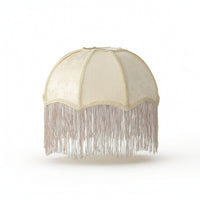Lampshade with Fringe Traditional Textile Lampshade Table Lamp Shade Woven Lamp Shade with Fringe Classic
