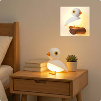 Bird-Shaped Movement-Activated Light Warm Motion-Activated Night Light Compact Bird Lamp for Toddlers