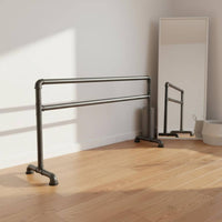 Non-Slip Design Portable Ballet Barre Sturdy Construction Freestanding Ballet Barre Multi-Purpose Freestanding Dance Bar for Dancers, Children, Adults, Gym