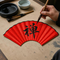 Chinese Style Gold Flecked Xuan Paper Fan Surface for Calligraphy Painting
