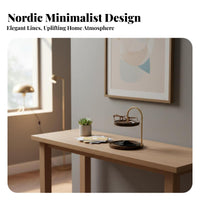 Multi-Functional Key Stand with Storage Dish Hang and Place Design Key Rack with Tray Decorative Tabletop Organizer Long-Lasting for Homeowners, Adults, Gift Givers, Entryway, Desktop, Living Room, Bedside Table