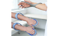 Elbow Molded Swim Bands with 8-Shaped Loop Low-Profile Gear for Long-Axis Stroke Form Exercises
