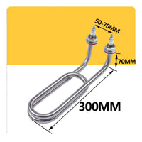 Dishwasher Heating Tube Professional Grade Stainless Steel Heating Pipe