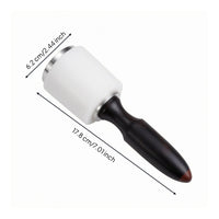 Nylon Head Leather Carving mallet Stainless Steel and Leather Mallet Wear-Resistant