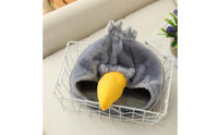 Toucan Head Hood Novelty Soft Fabric Bird Hood Stuffed Animal Soft Fabric Hat Cozy Headwear Lightweight for Photo Shoots