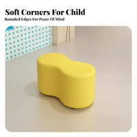Creative Assembly connectable Furniture Brick Colorful Stackable Stool Multi-Functional versatile Bench for Toddlers, Educators, Parents, Kindergarten, Living Room, Daycare Center