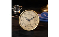 Quartz Silent Sweep Timepiece Insert Movement DIY Round Metal Timepiece Insert Insert Replacement