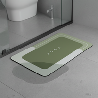 Diatomaceous Earth Bath Mat, Non-Slip Absorbent Quick Dry Bathroom Floor Mat