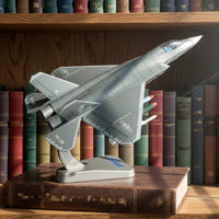 Fighter Jet Model Alloy Model with Stand Detachable Toy for Collectors History Buffs