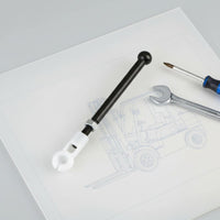 Sturdy Construction Forklift Accelerator Linkage Rod Adjustable Length Vehicle Component