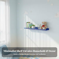 Clear partition-mounted shelf adaptable Clear partition-mounted shelf Sturdy for Dorm Room