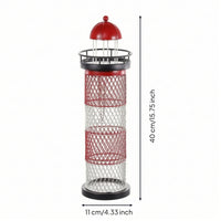 Lighthouse Vino Rack Iron Lighthouse Bottle Holder Decorative Vino Bottle Holder for Collectors, Home Bar
