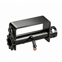 Toothed Adjustment Wheel Lever Turnbuckle Smooth Metallic-Look Finish Cargo Turnbuckle Bolted Connection Points Wire Rope Tensioner Metal for Load Fastening, Freight Transport